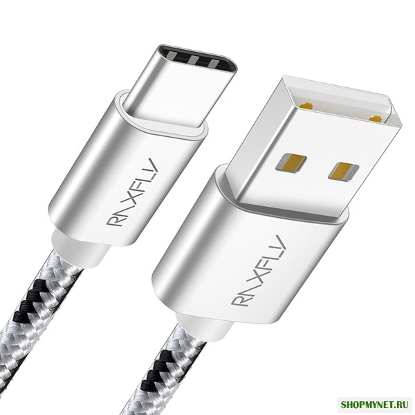 RAXFLY Nylon Плетеный Type C Быстрый зарядный кабель для передачи данных 0.5M для Onplus 6 5T Xiaomi Mi8 Mi6 Mix 2s S9 +