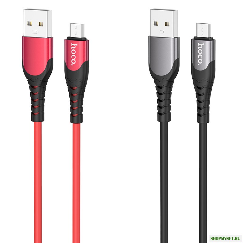 HOCO U80 Прохладный Силиконовый Цинковый сплав 1.2M Type-C Micro USB Кабель для быстрой зарядки данных для Samsung S10 + Xiaomi Redmi Note8 LG HUAWEI